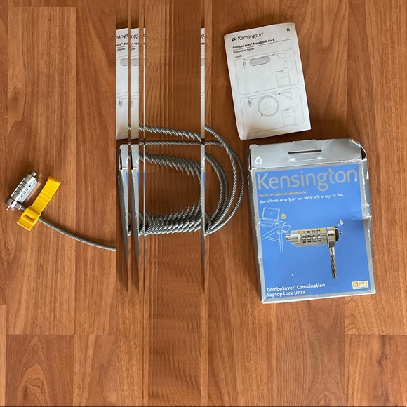 Kensington laptop lock new in box - Picture 3 of 6